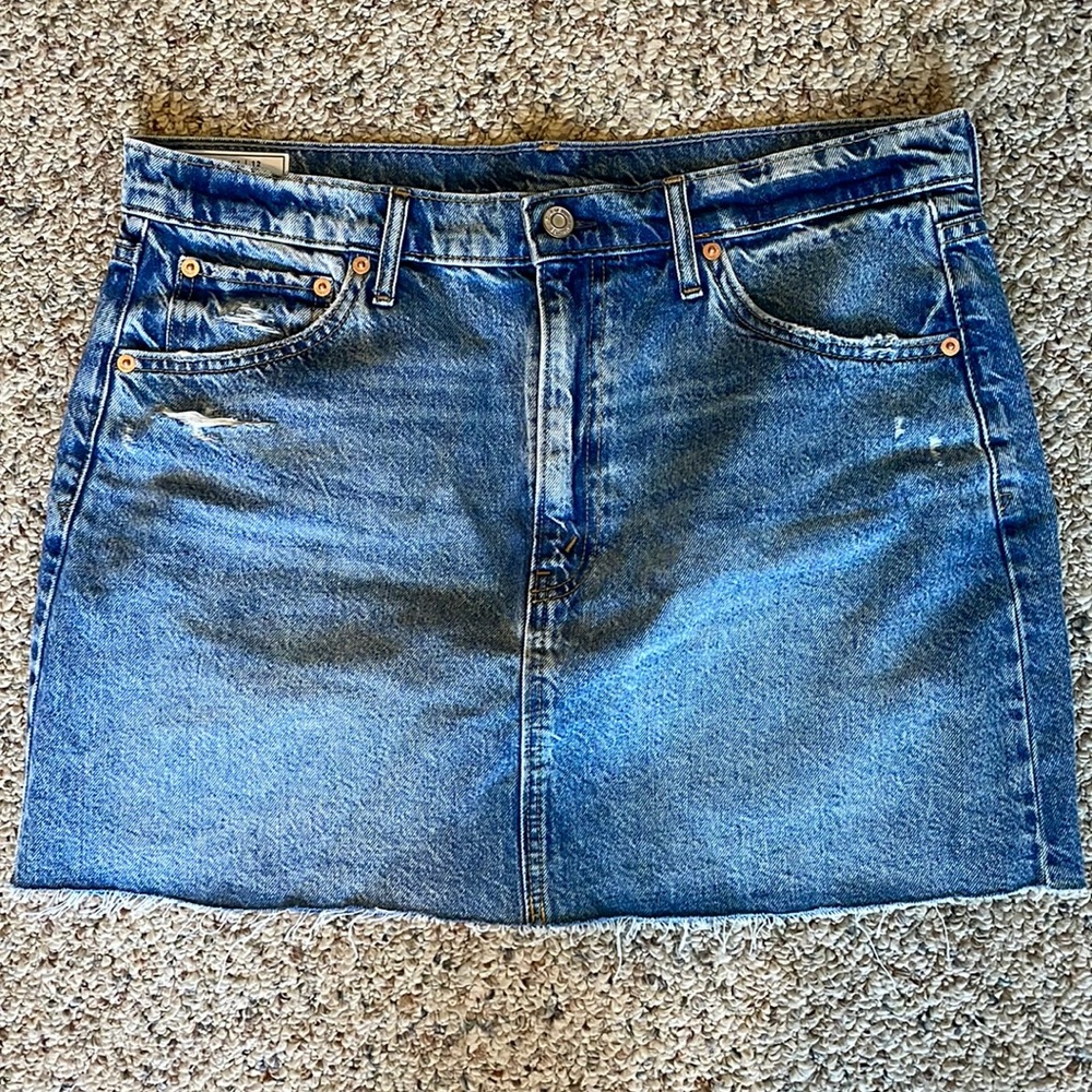 GAP Icon Denim Mini Skirt